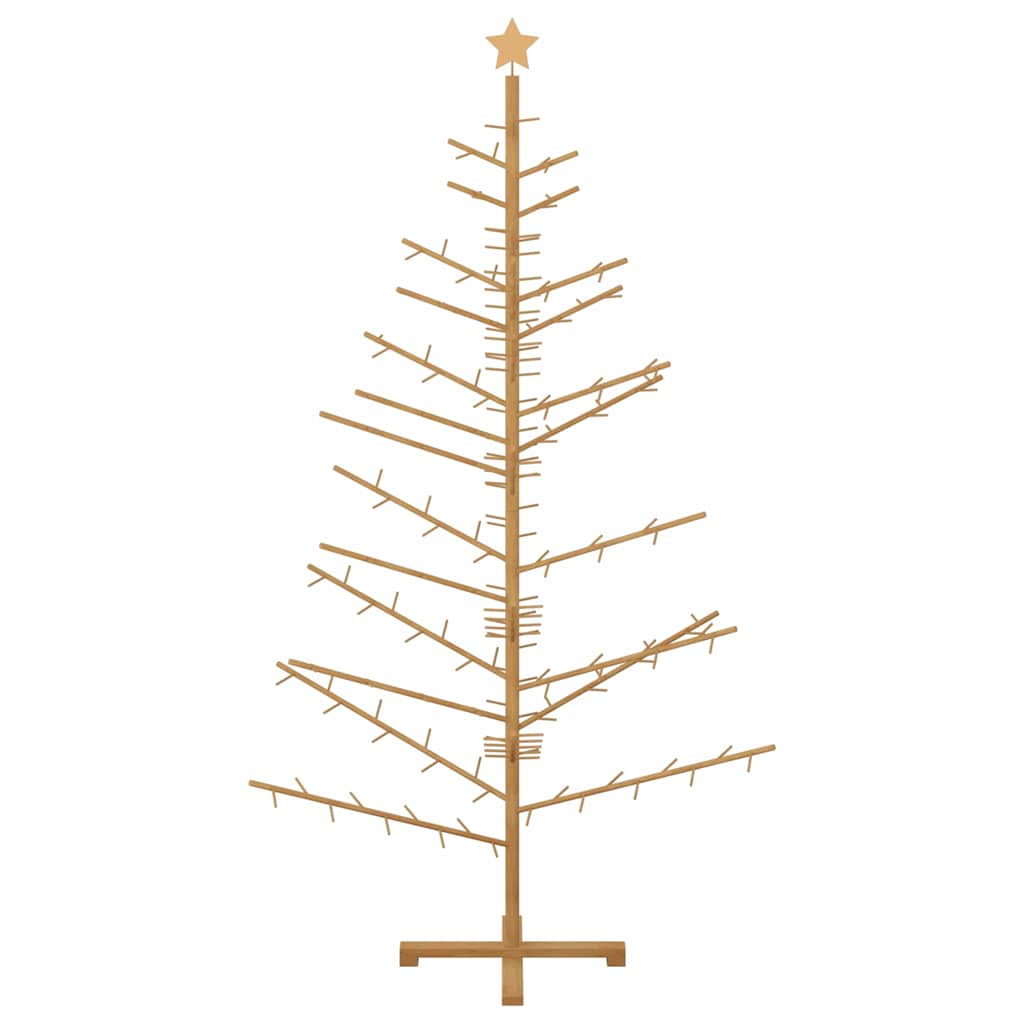 Wooden Christmas Tree KOTKA 210 cm Bamboo and solid pine wood