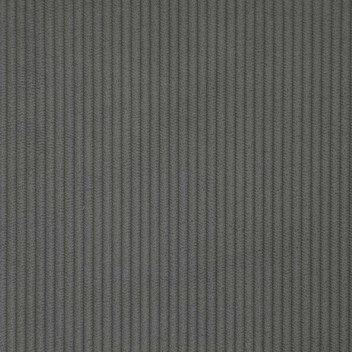 Chaise Lounge with Skirt 3 pcs Dark Grey Corduroy Fabric