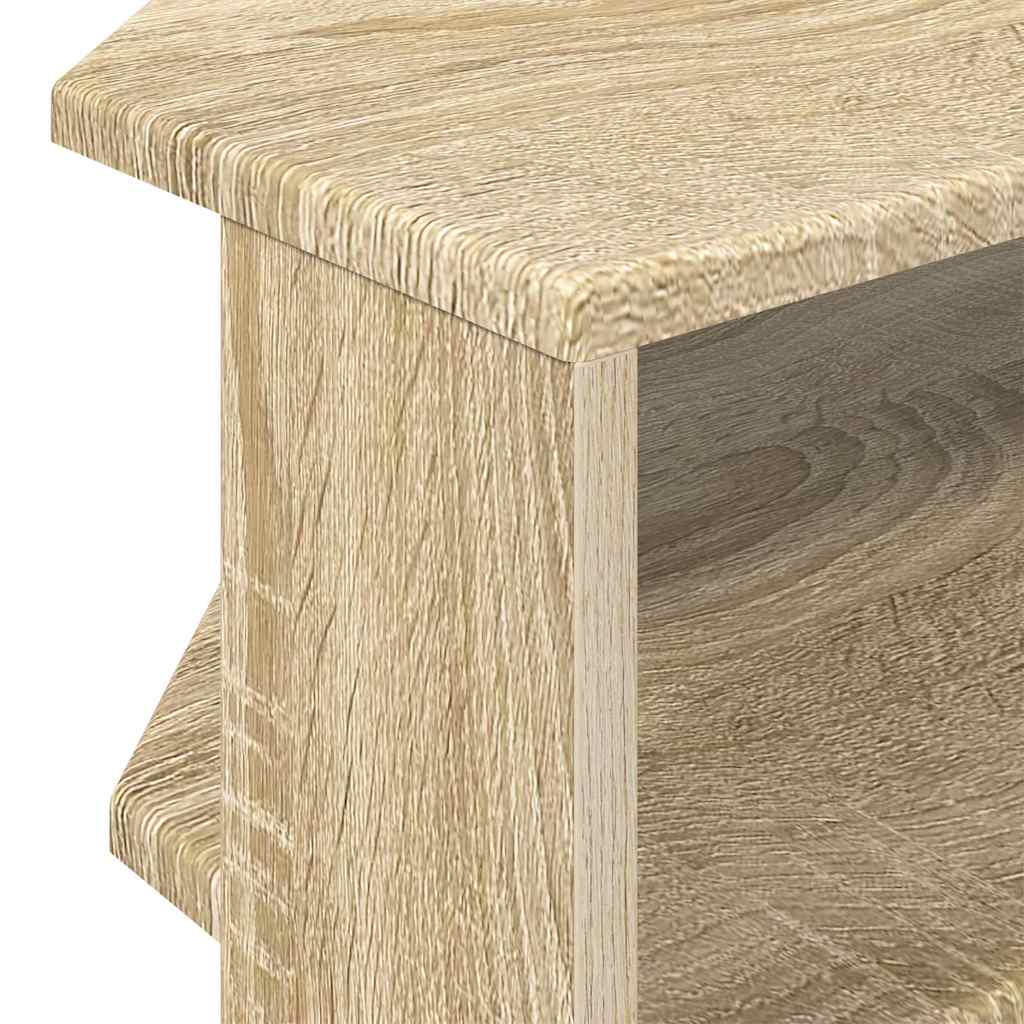 CornerTVCabinet Sonoma Oak 102x40,5x45cm Engineered Wood