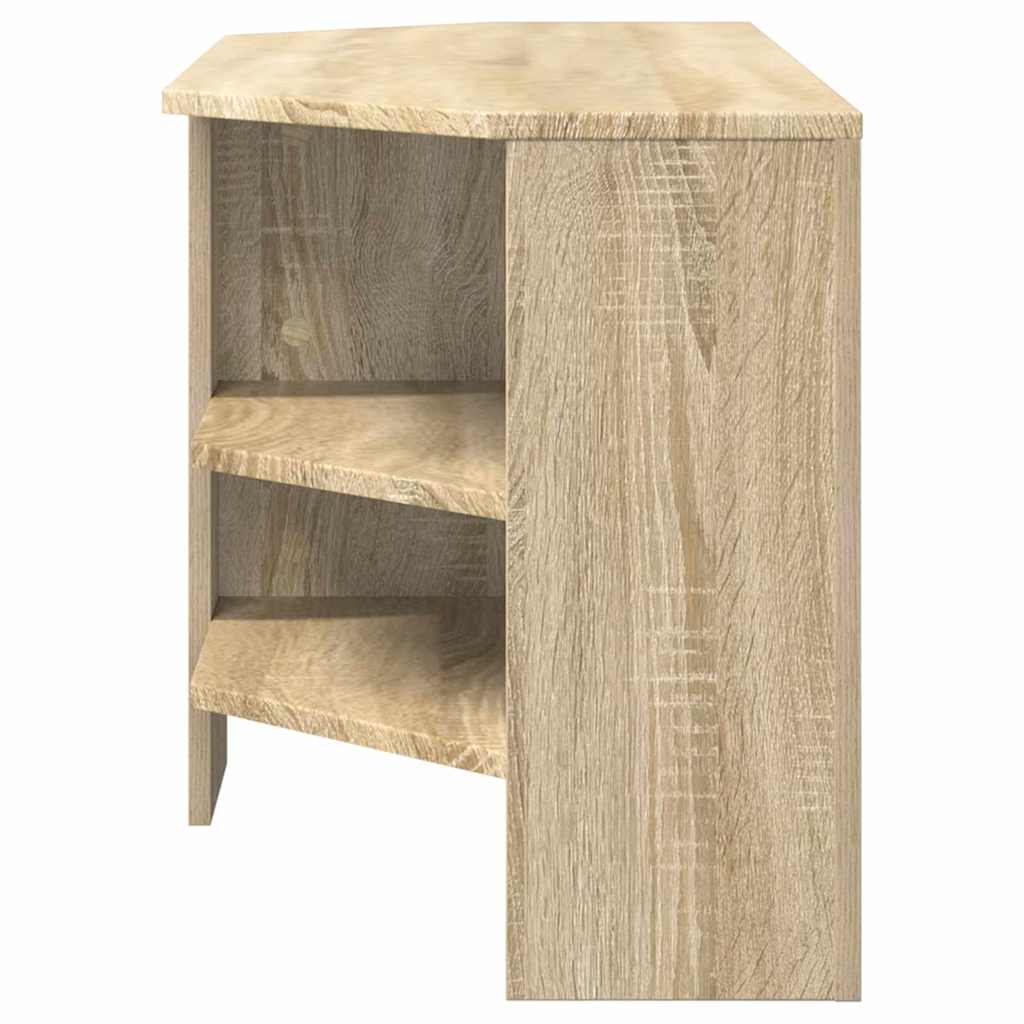 CornerTVCabinet Sonoma Oak 102 x 40,5 x 45 cm Engineered Wood
