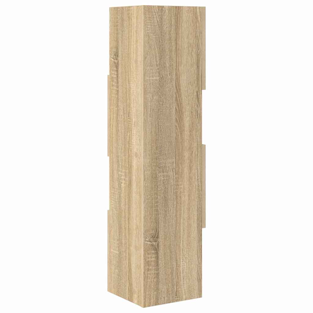 Corner Cabinet Sonoma Oak 25,5x25x102cm Engineered Wood
