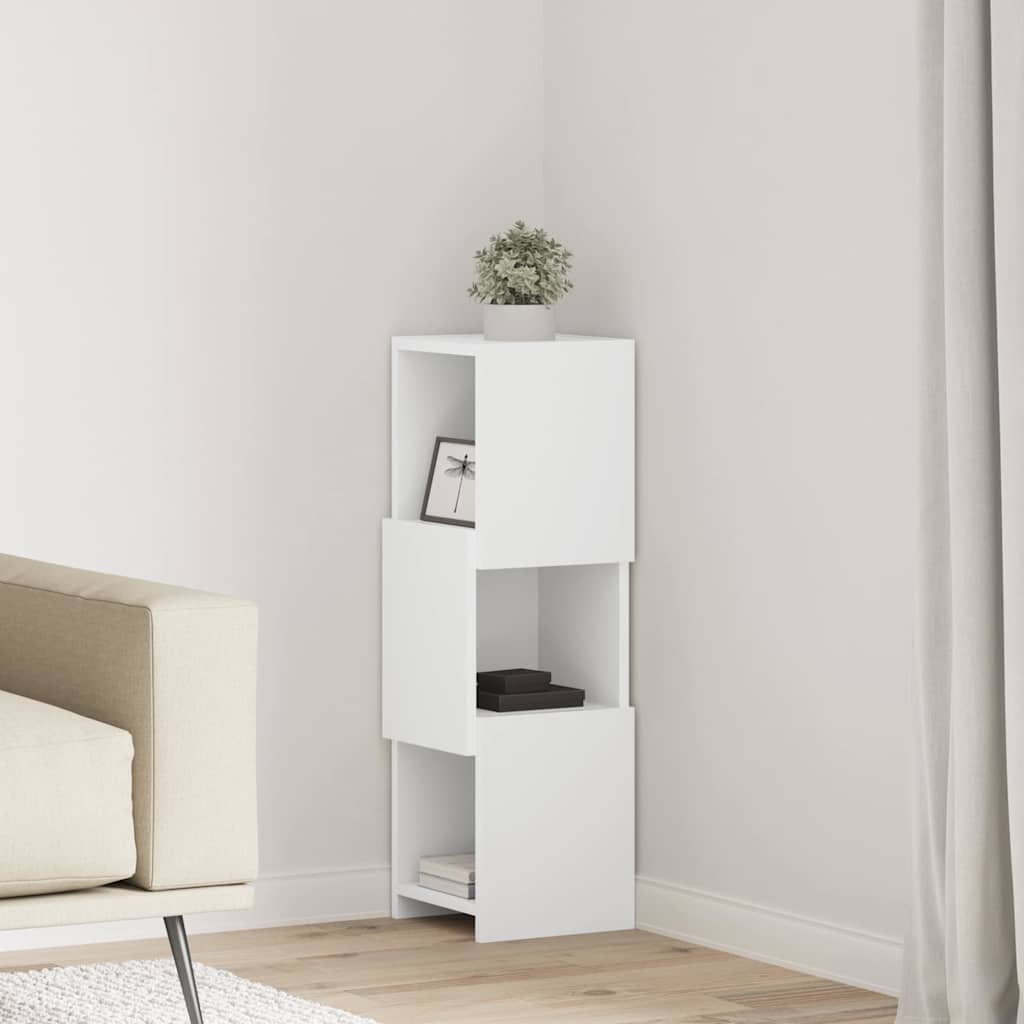 Corner Cabinet 25,5x25x80cm Engineered Wood