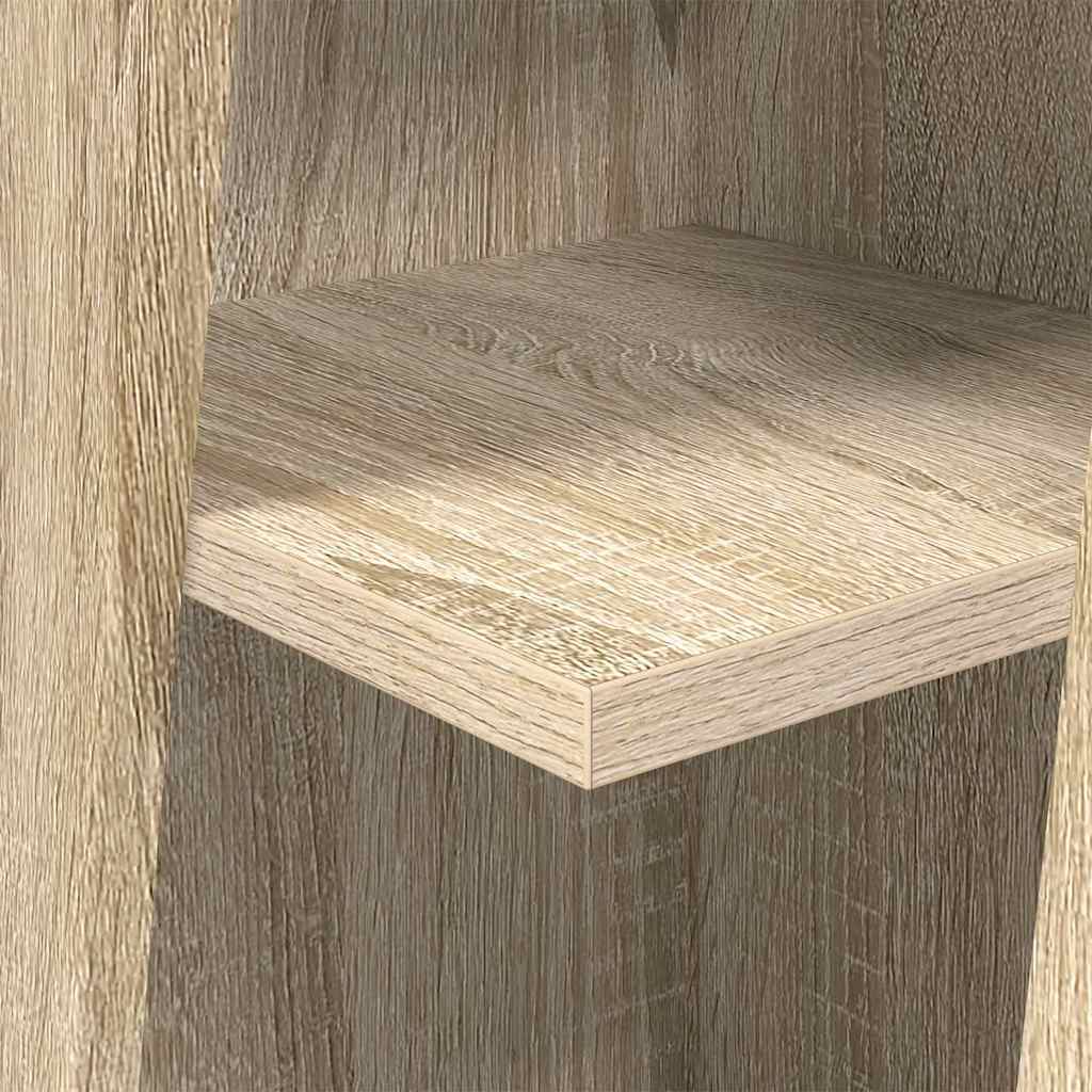 Corner Cabinet Sonoma Oak 27,5x27x102cm Engineered Wood