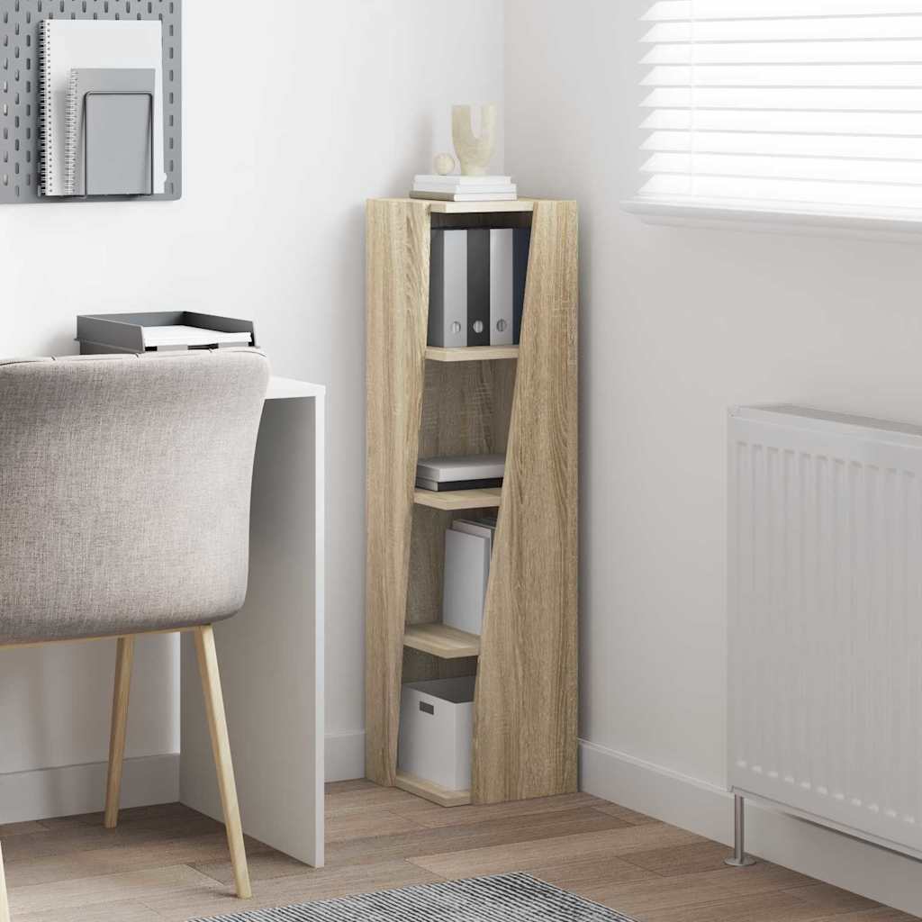 Corner Cabinet Sonoma Oak 27,5x27x102cm Engineered Wood