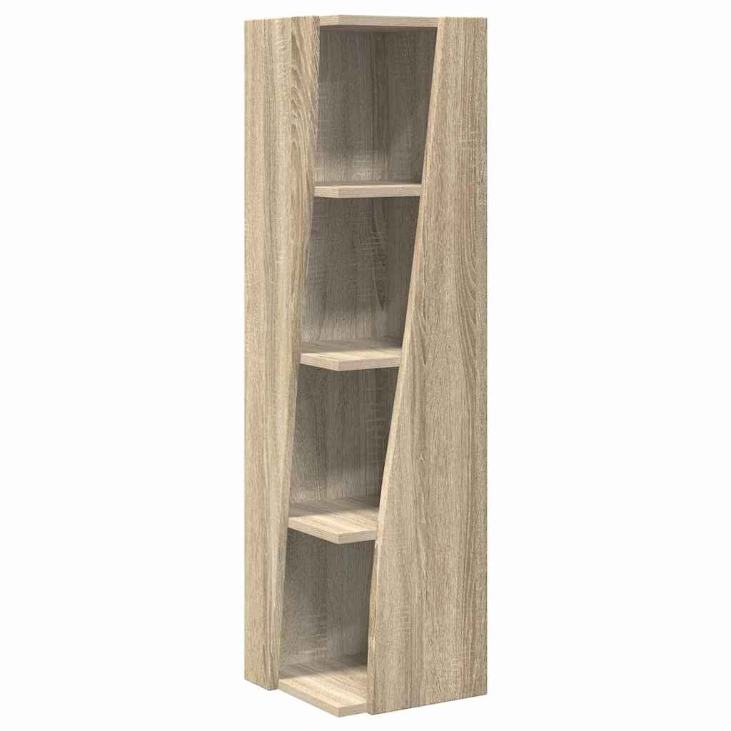 Corner Cabinet Sonoma Oak 27,5x27x102cm Engineered Wood
