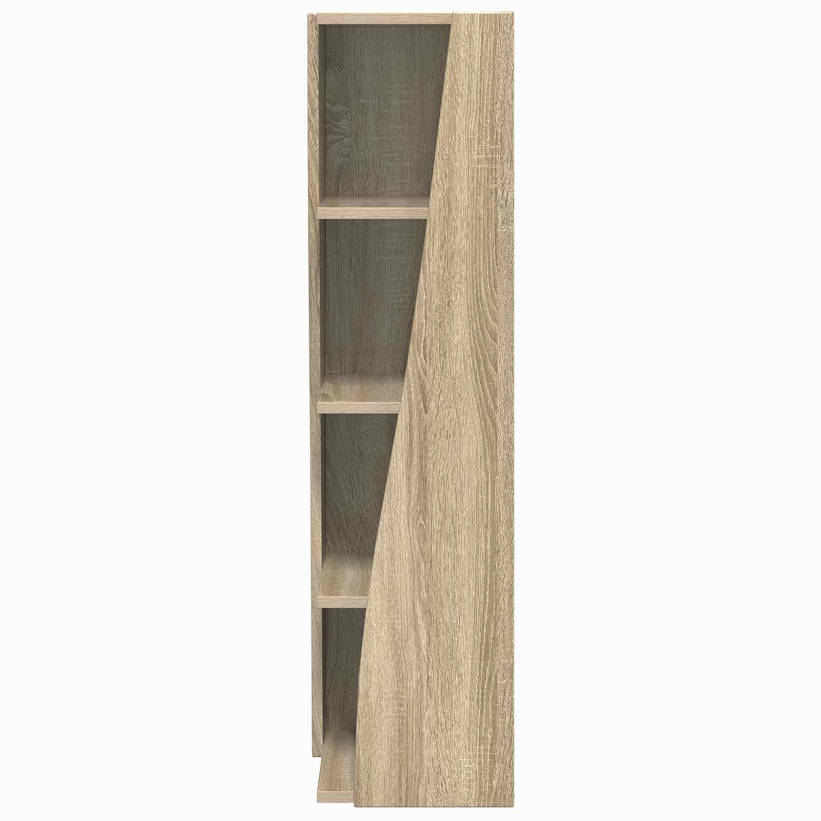 Corner Cabinet Sonoma Oak 27,5x27x102cm Engineered Wood