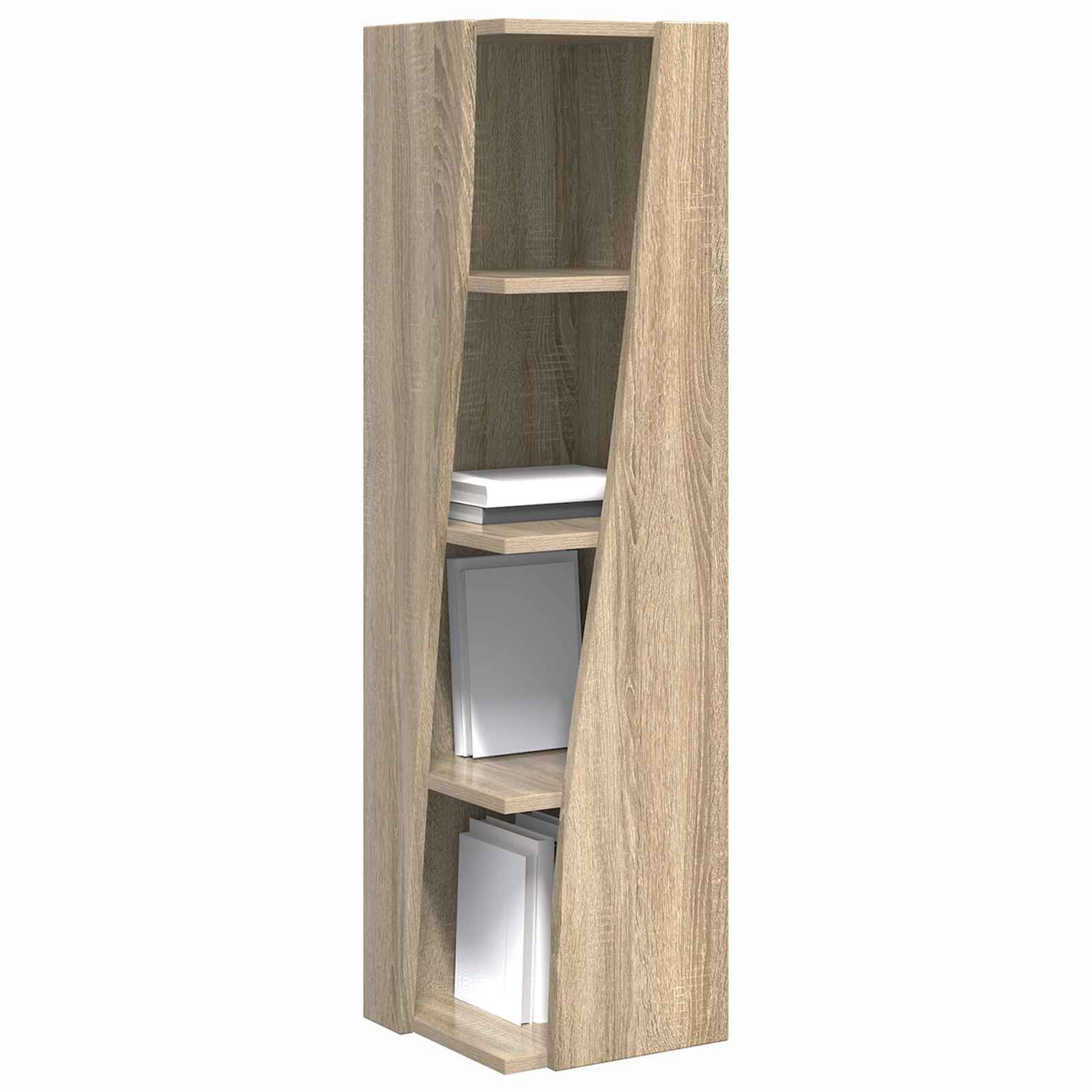 Corner Cabinet Sonoma Oak 27,5x27x102cm Engineered Wood