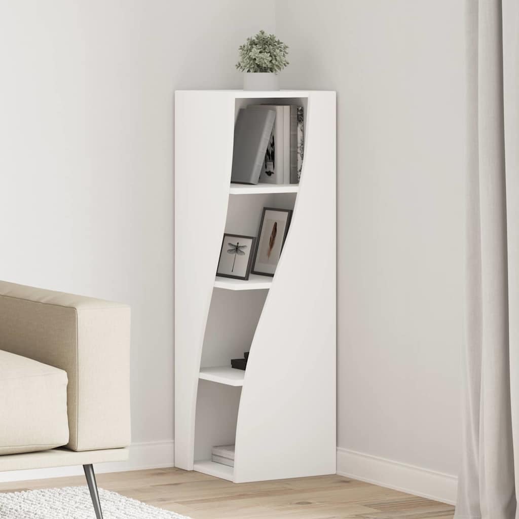 Corner Cabinet 32x32x102cm Engineered Wood
