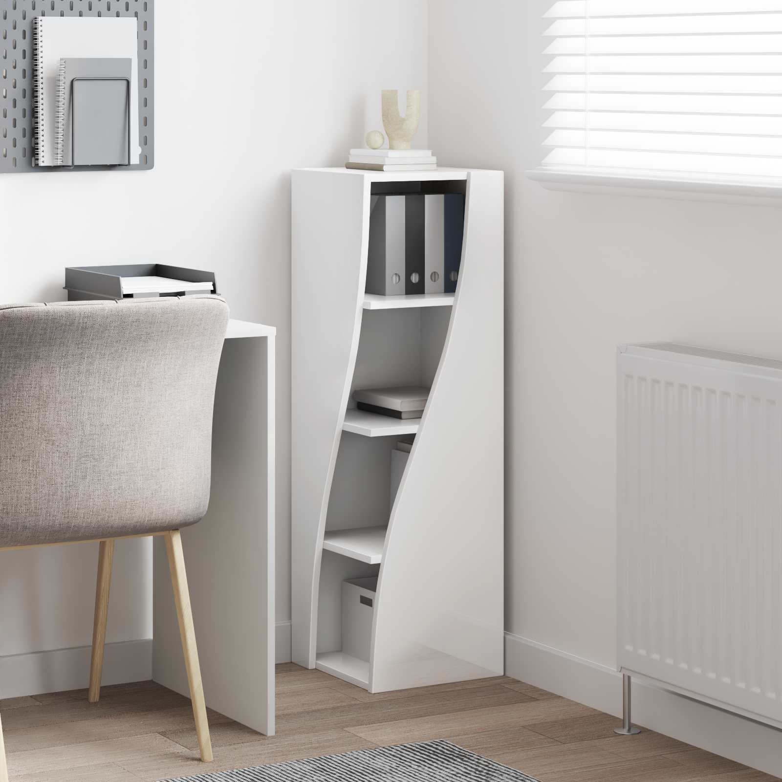 Corner Cabinet 32x32x102cm Engineered Wood