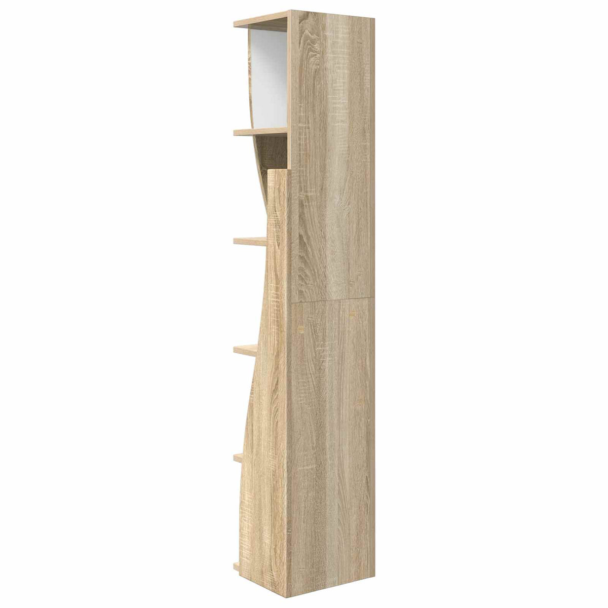 Corner Cabinet Sonoma Oak 27,5x27x140cm Engineered Wood