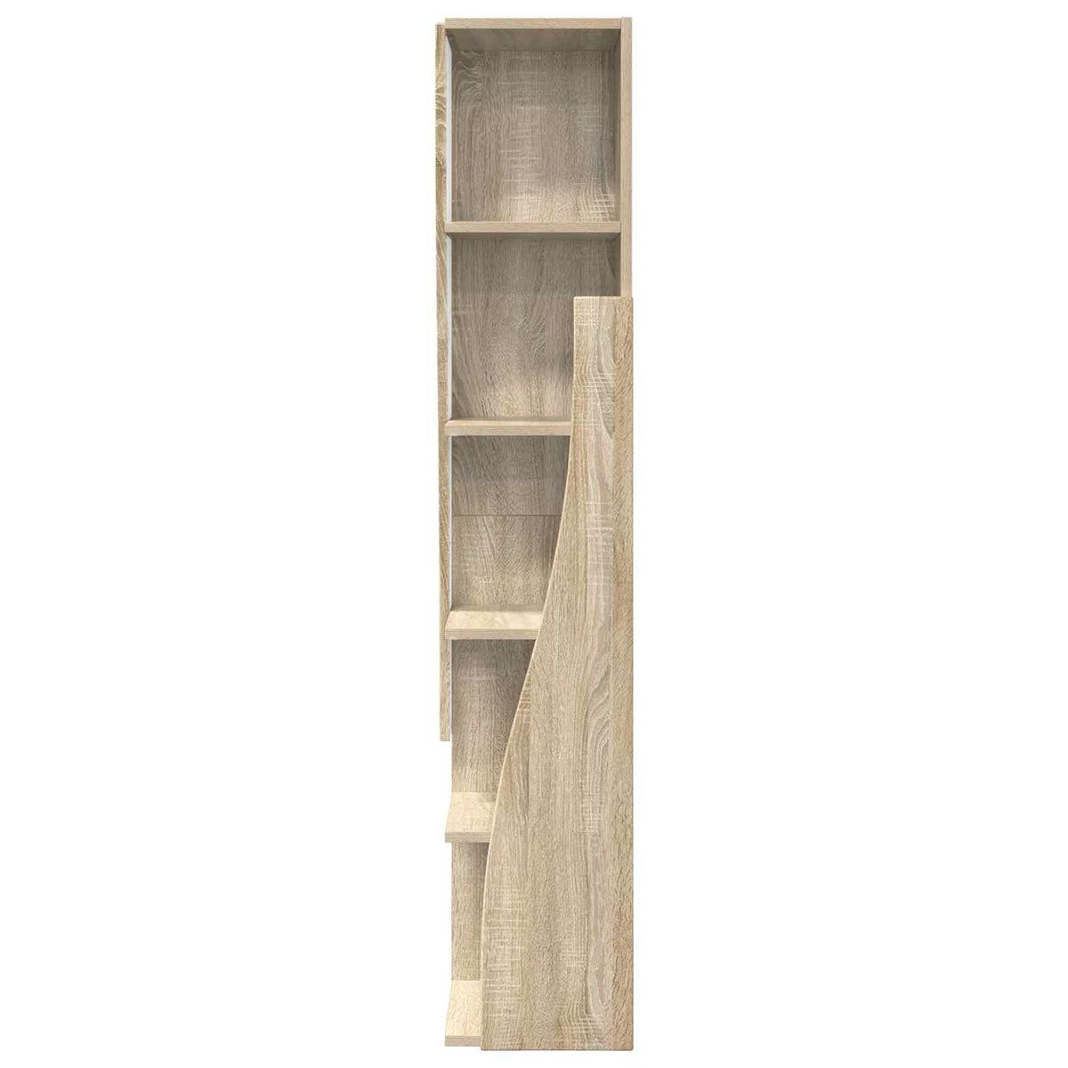 Corner Cabinet Sonoma Oak 27,5x27x140cm Engineered Wood