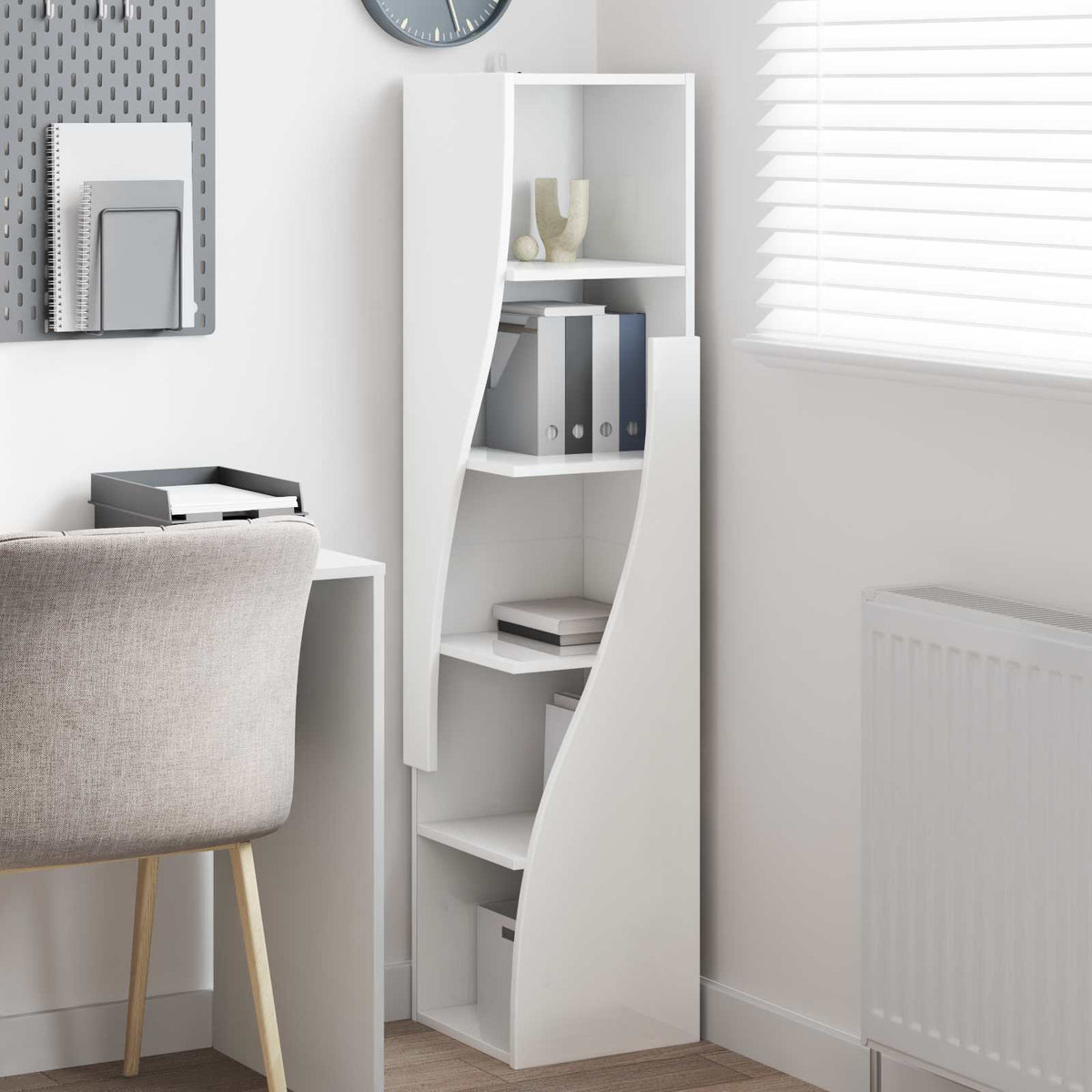 Corner Cabinet 32x32x140cm Engineered Wood