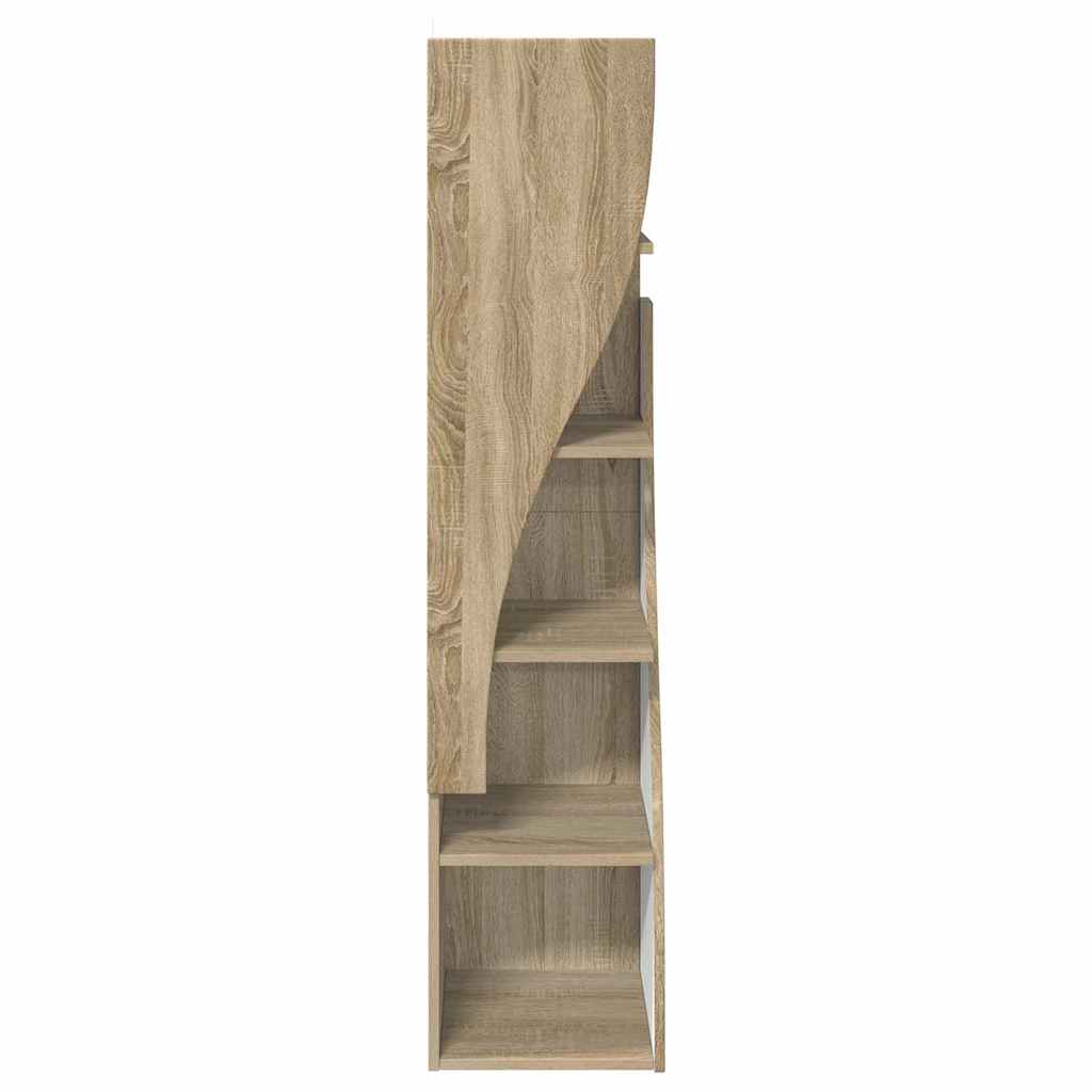 Corner Cabinet Sonoma Oak 32x32x140cm Engineered Wood