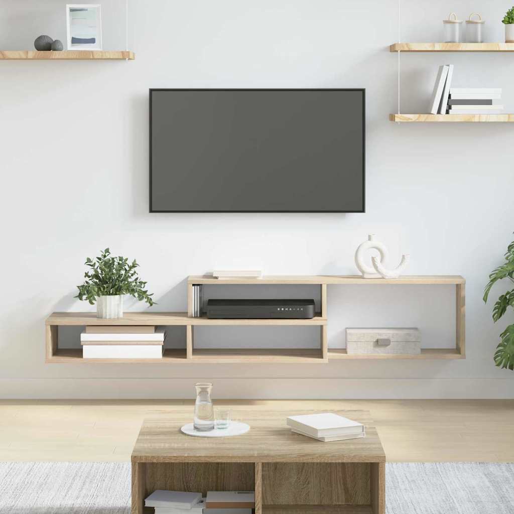 WallTVStand 150x25x28,5cm Engineered Wood