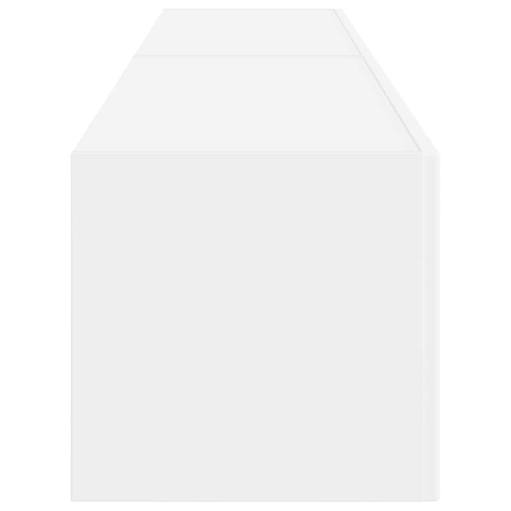 TV Wall Cabinet 2 pcs White 60 x 31 x 29.5 cm Engineered Wood