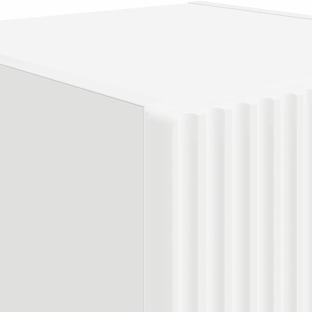 TV Wall Cabinet 2 pcs White 30 x 31 x 60 cm Engineered Wood