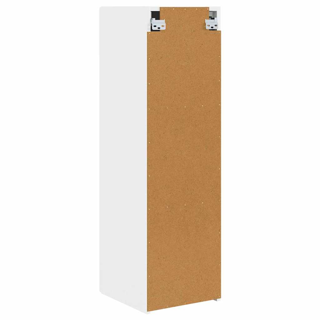 TV Wall Cabinet 2 pcs White 30 x 31 x 100 cm Engineered Wood