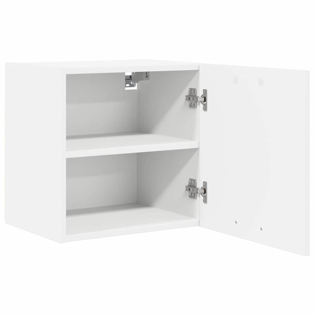 Hanging Cabinet 2 pcs White 40 x 31 x 40 cm Engineered Wood