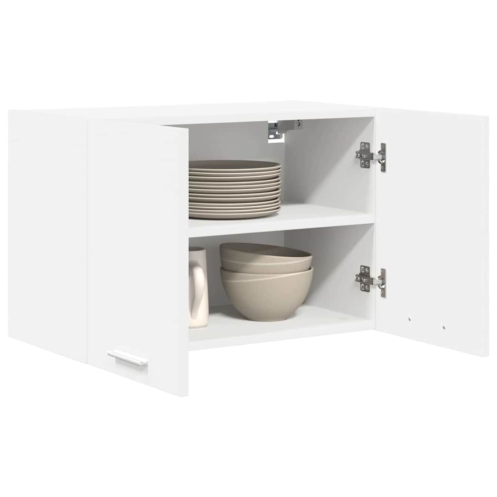 Hanging Cabinet 2 pcs White 60 x 31 x 40 cm Engineered Wood