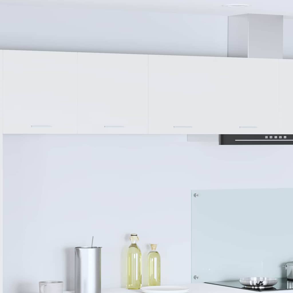 Hanging Cabinet with Door White 80 x 31 x 40 cm Engineered Wood