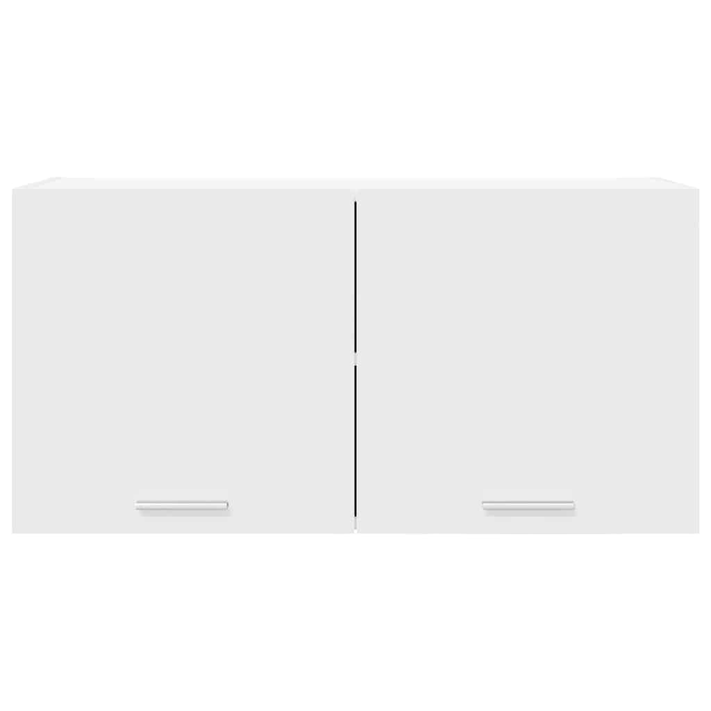 Hanging Cabinet with Door White 80 x 31 x 40 cm Engineered Wood