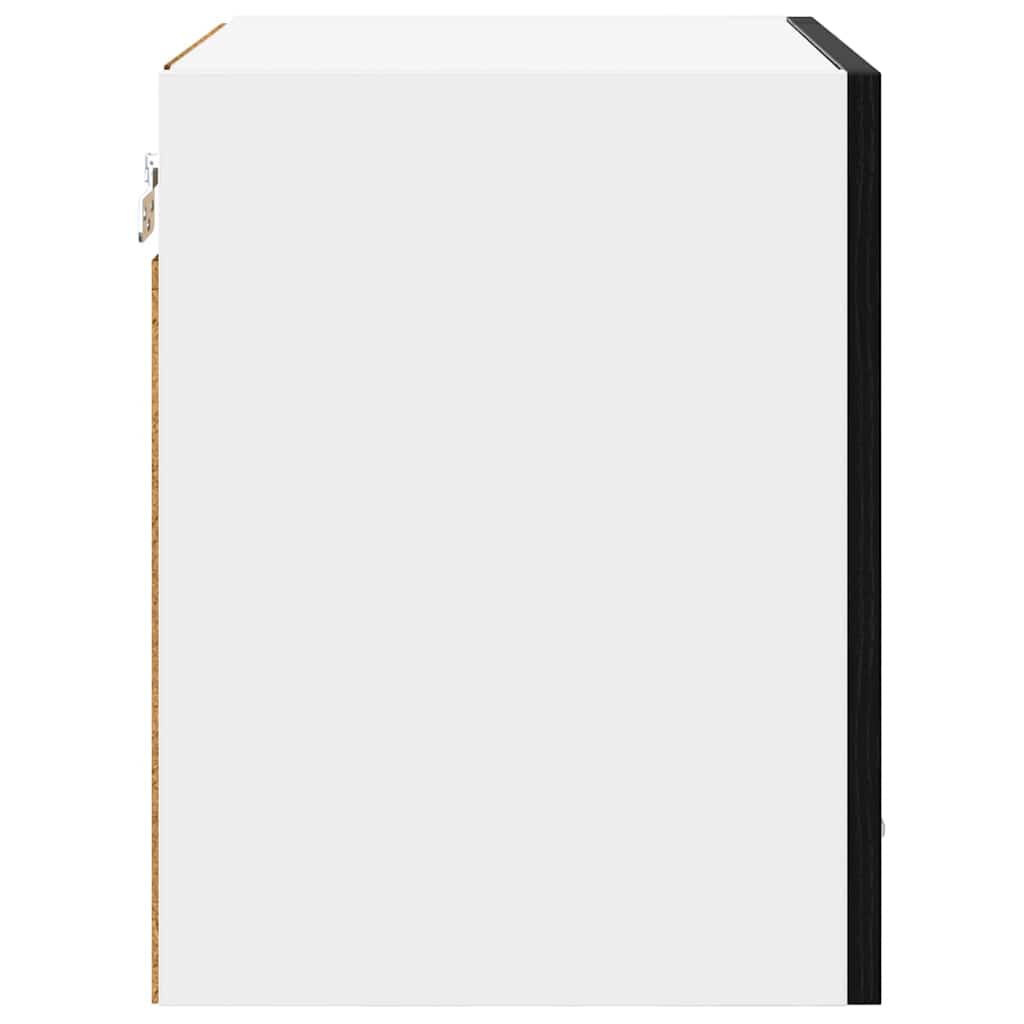 Hanging Cabinet 2 pcs Black Oak 40 x 31 x 40 cm Engineered Wood