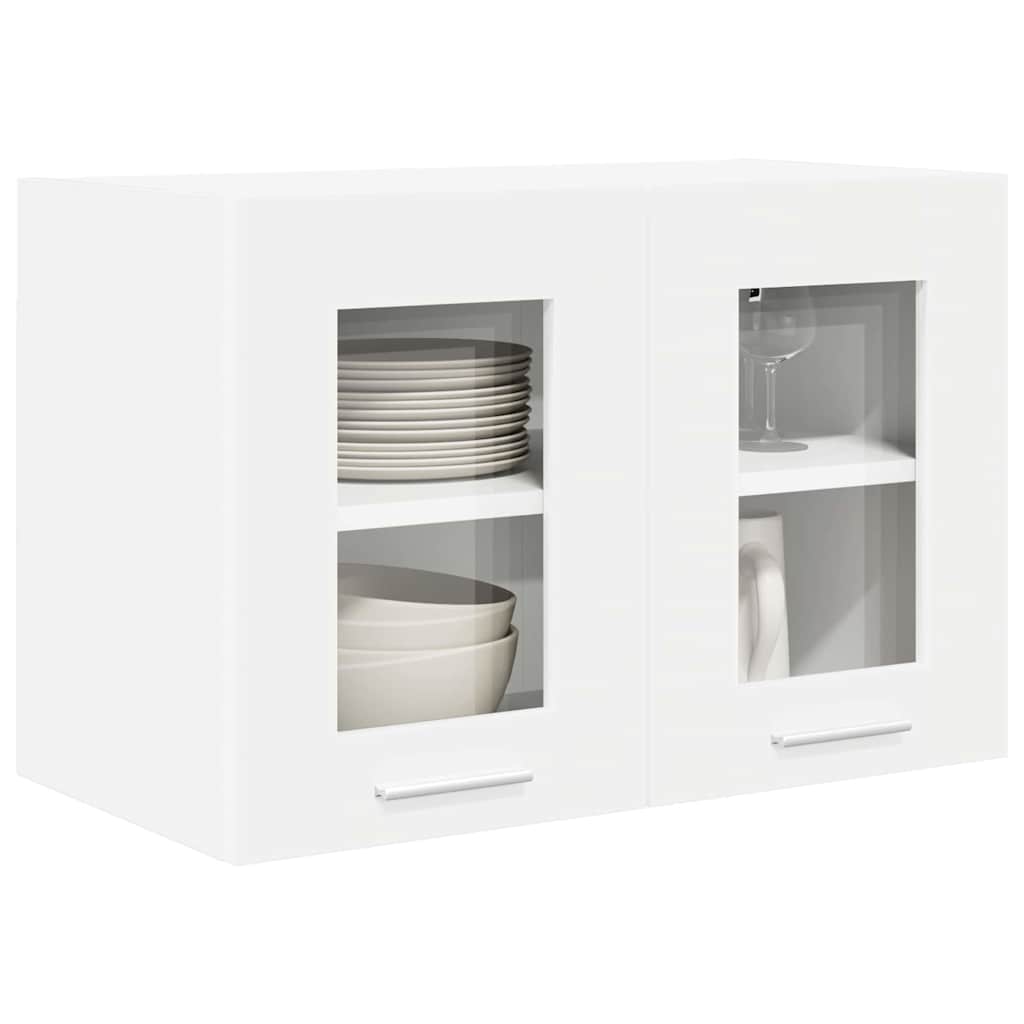 Hanging Cabinet with Door White 60 x 31 x 40 cm Engineered Wood