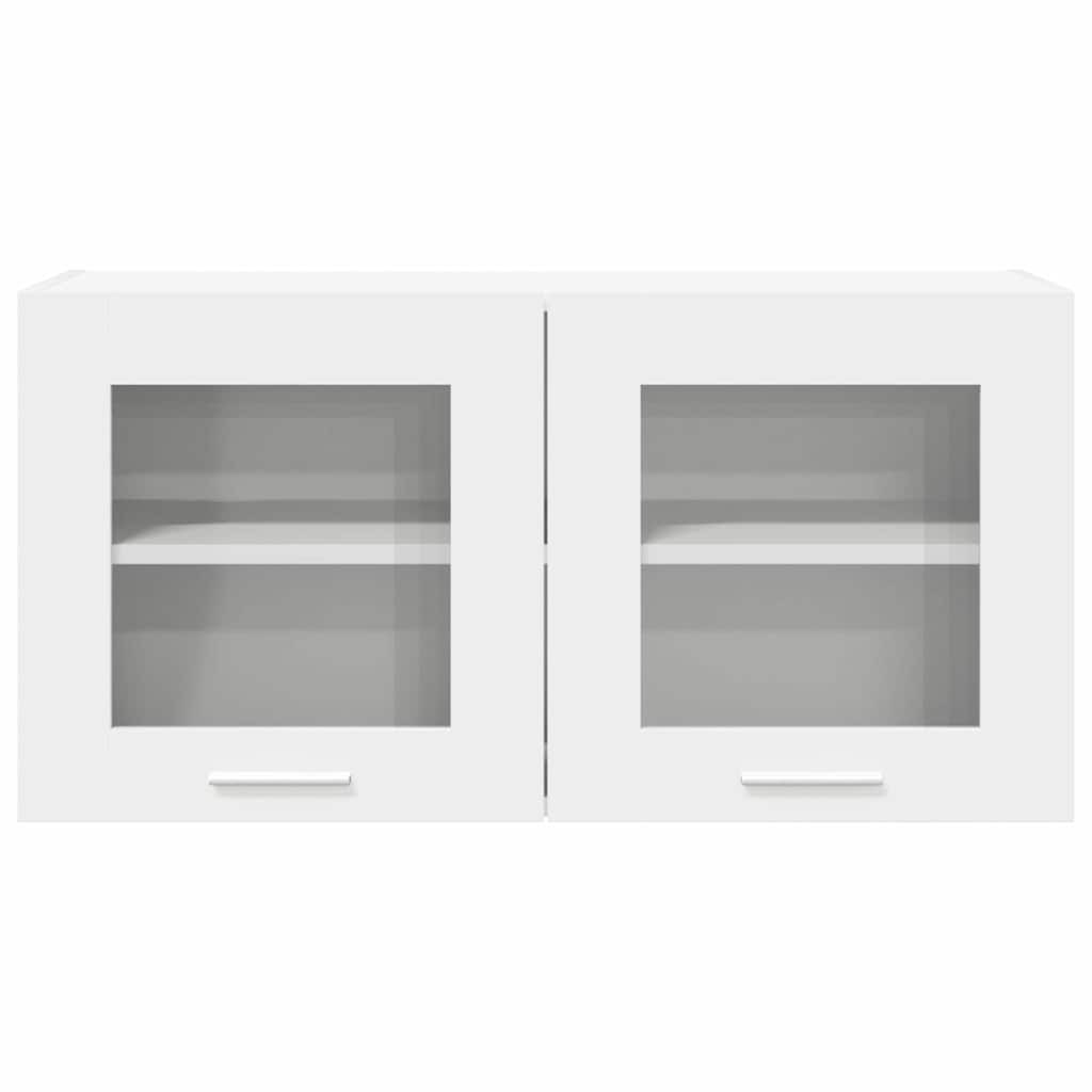 Hanging Cabinet with Door White 80 x 31 x 40 cm Engineered Wood