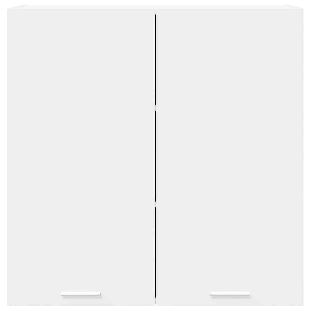 Hanging Cabinet with Door White 80 x 31 x 80 cm Engineered Wood