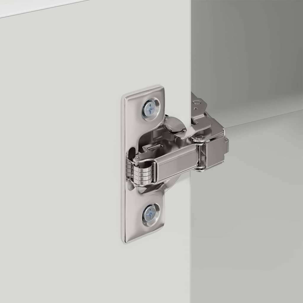 Hanging Cabinet White 57 x 57 x 80 cm Engineered Wood