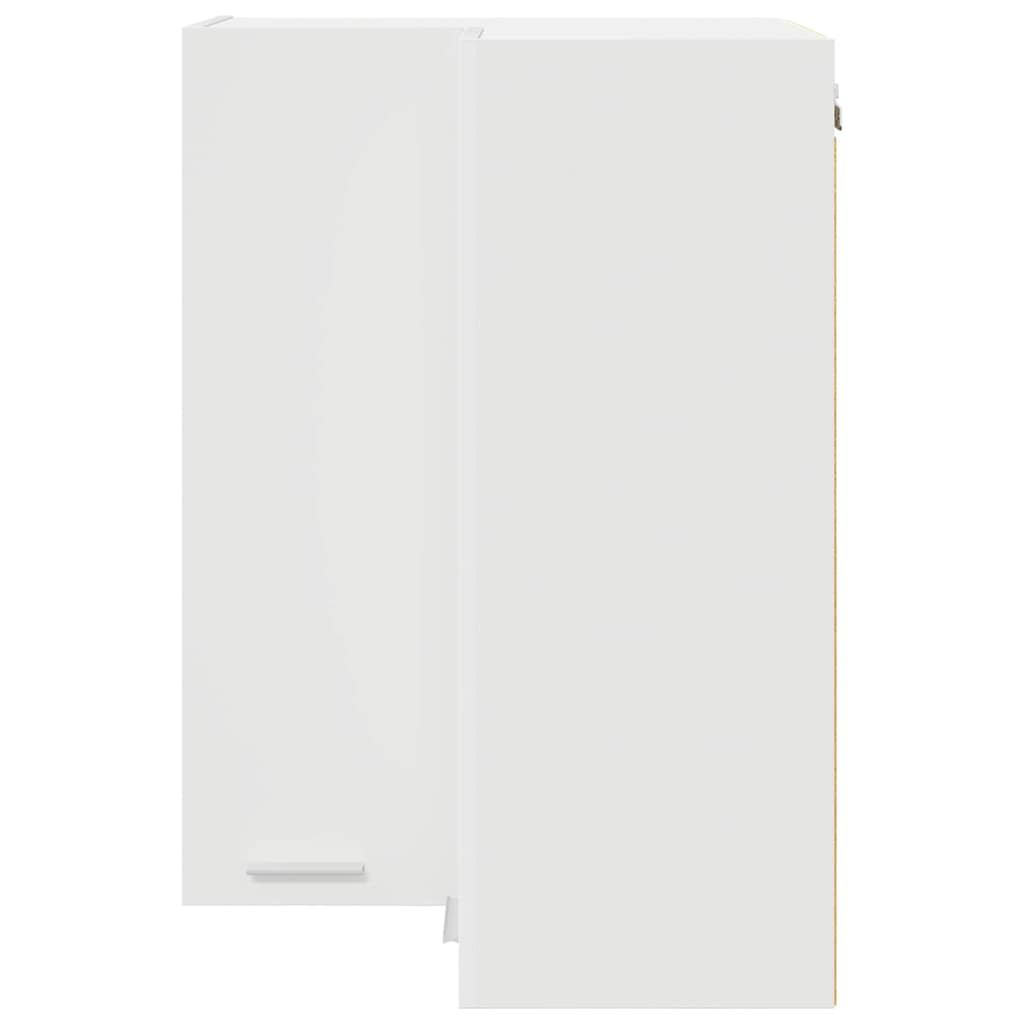 Hanging Cabinet White 57 x 57 x 80 cm Engineered Wood
