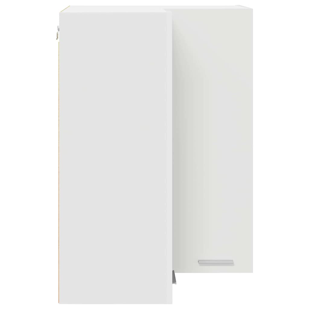Hanging Cabinet White 57 x 57 x 80 cm Engineered Wood