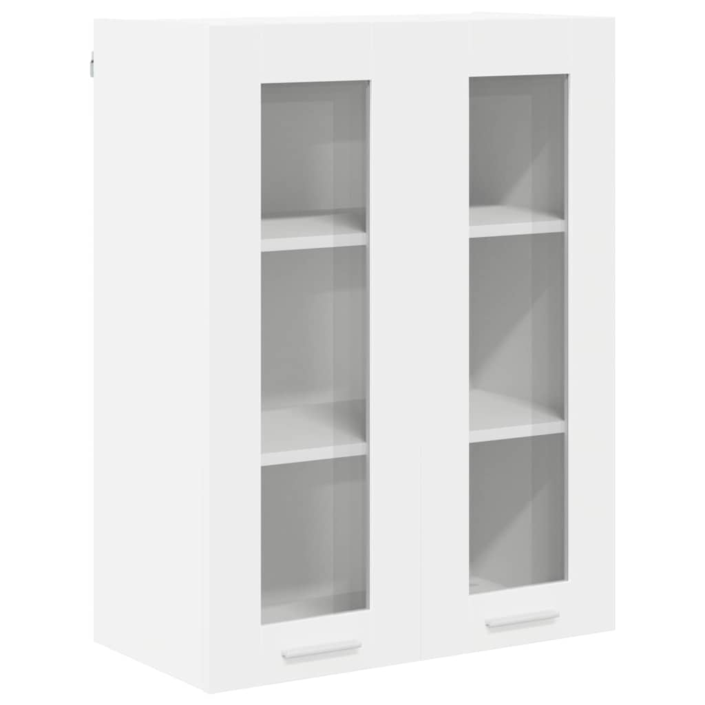 Hanging Cabinet with Door White 60 x 31 x 80 cm Engineered Wood