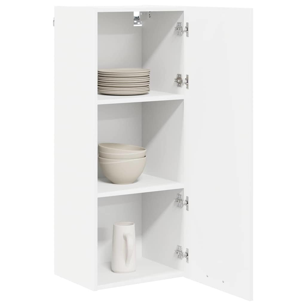 Hanging Cabinet White 40 x 31 x 100 cm Engineered Wood