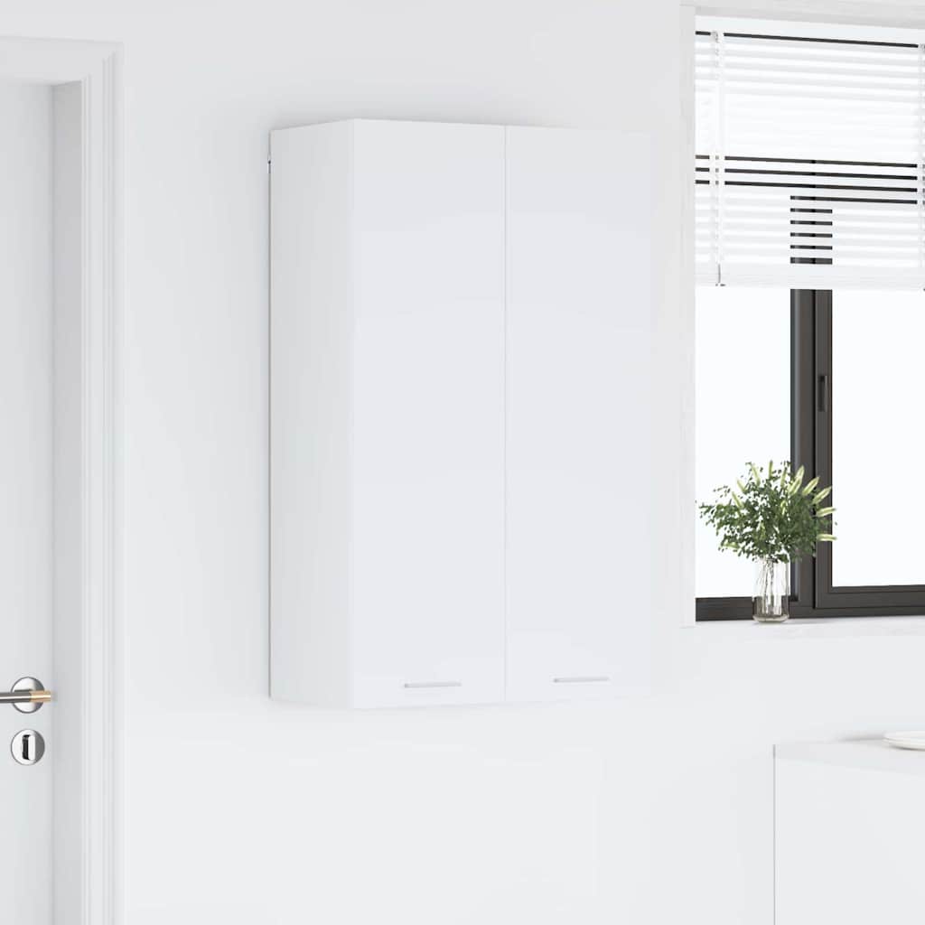 Hanging Cabinet White 60 x 31 x 100 cm Engineered Wood
