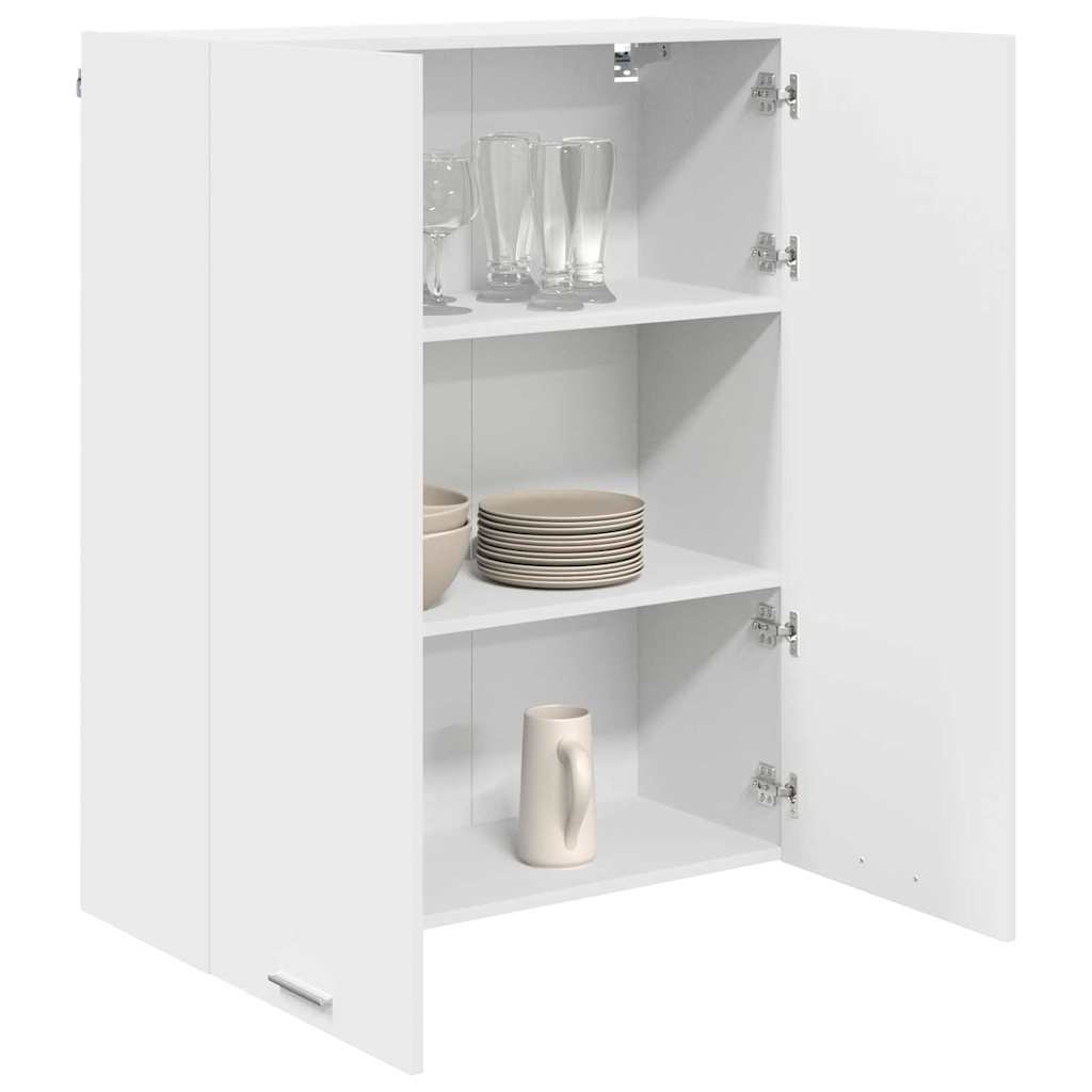 Hanging Cabinet White 80 x 31 x 100 cm Engineered Wood