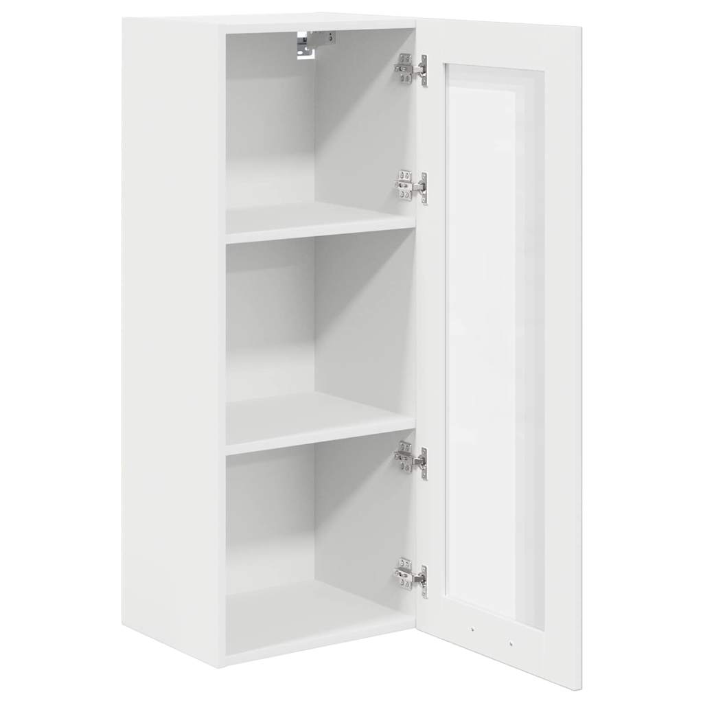 Hanging Cabinet White 40 x 31 x 100 cm Engineered Wood