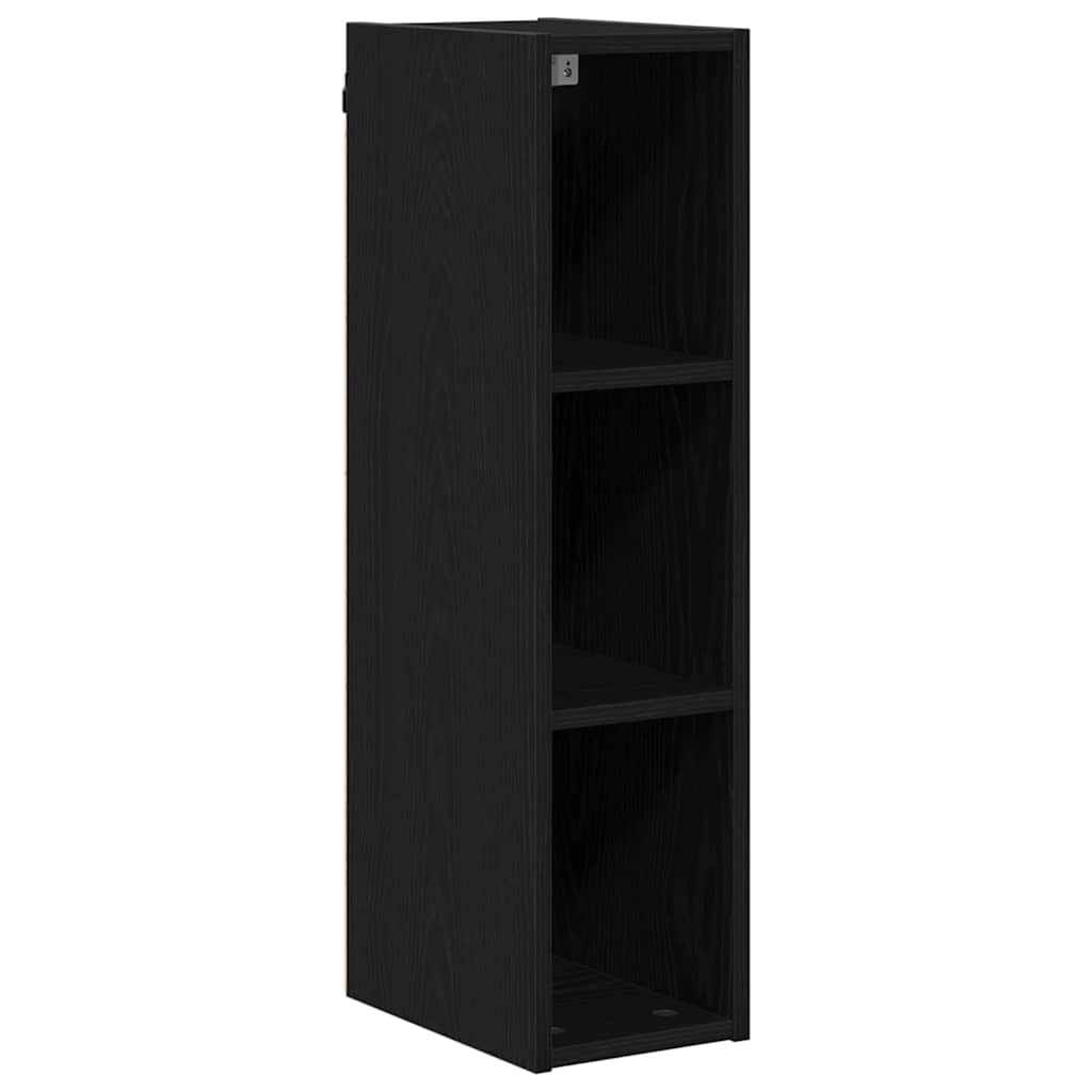 Hanging Cabinet Black Oak 20 x 29,5 x 80 cm Engineered Wood