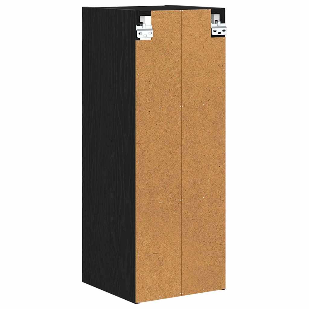Hanging Cabinet Black Oak 30 x 29,5 x 80 cm Engineered Wood