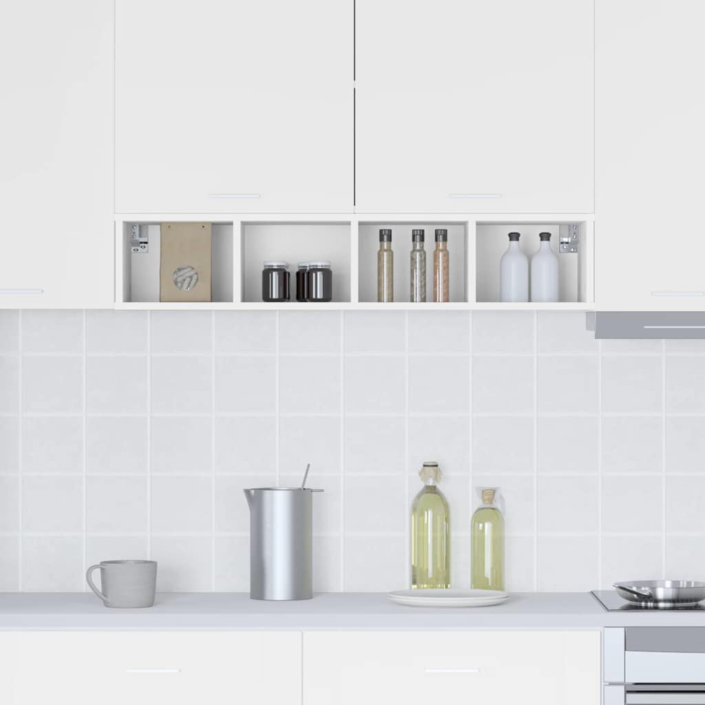 Hanging Cabinet White 20 x 29,5 x 100 cm Engineered Wood