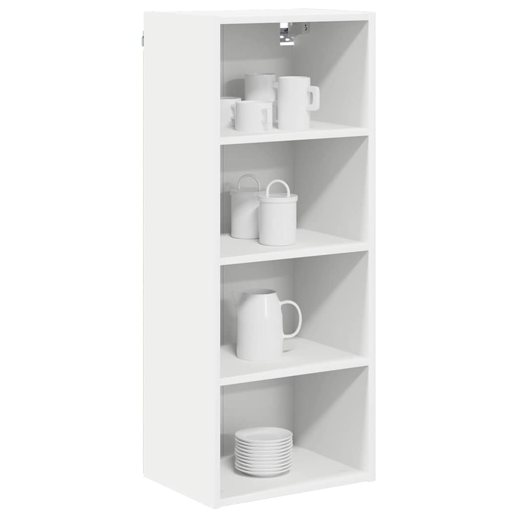 Hanging Cabinet White 40 x 29,5 x 100 cm Engineered Wood