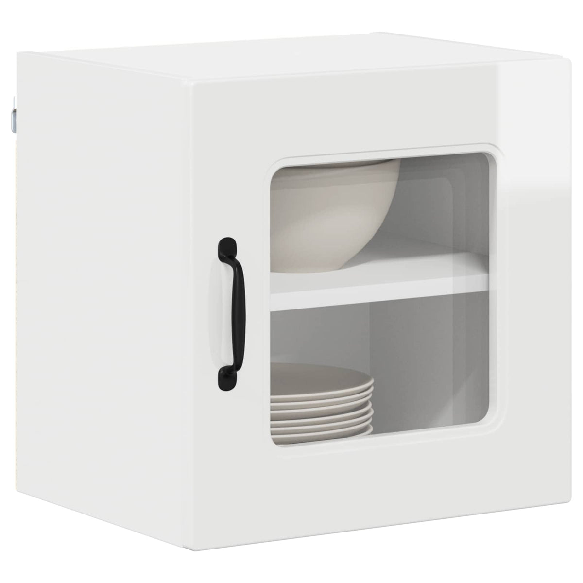Kitchen Cabinet Kalmar 2 pcs High Gloss White 40 x 31 x 40 cm