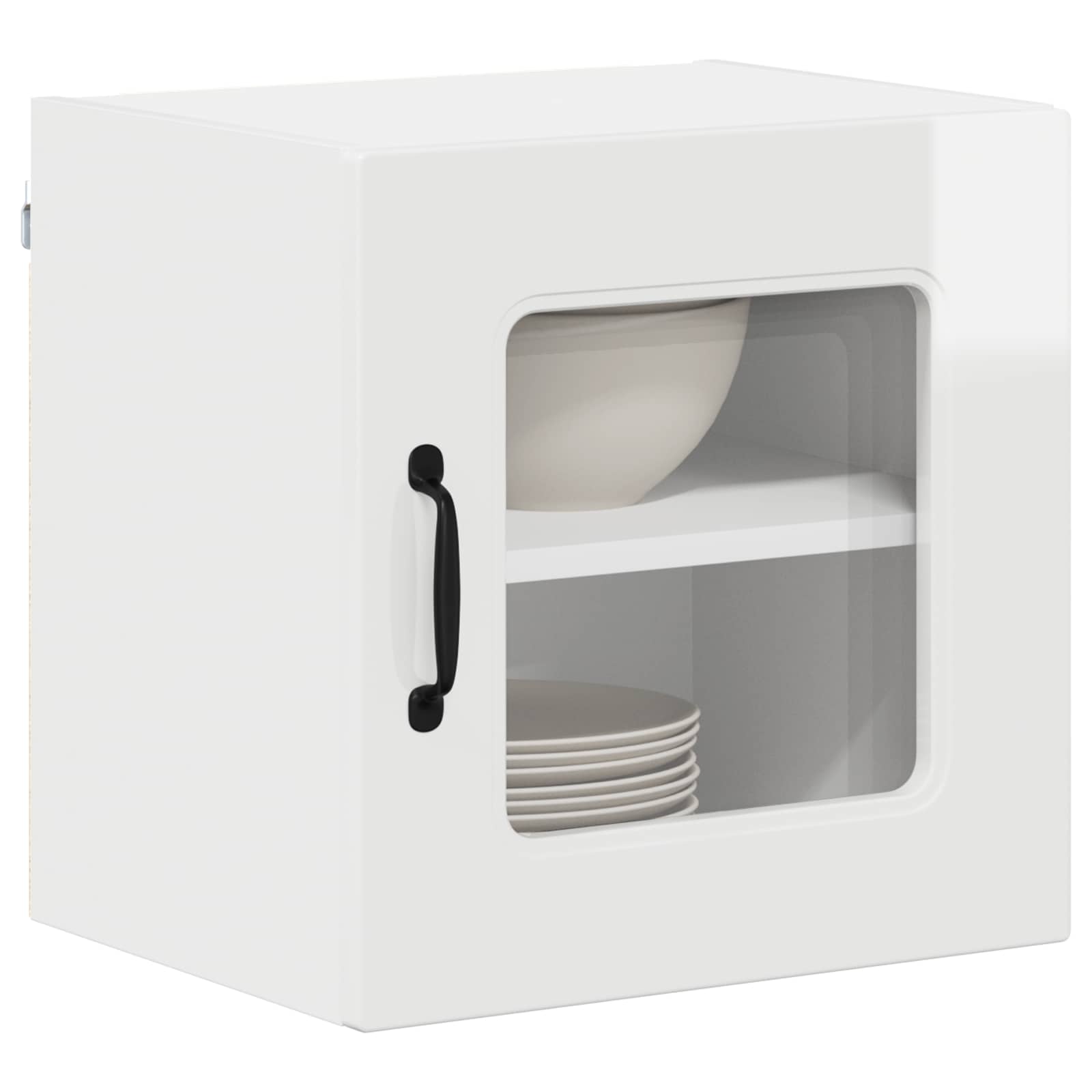 Kitchen Cabinet Kalmar 2 pcs High Gloss White 40 x 31 x 40 cm