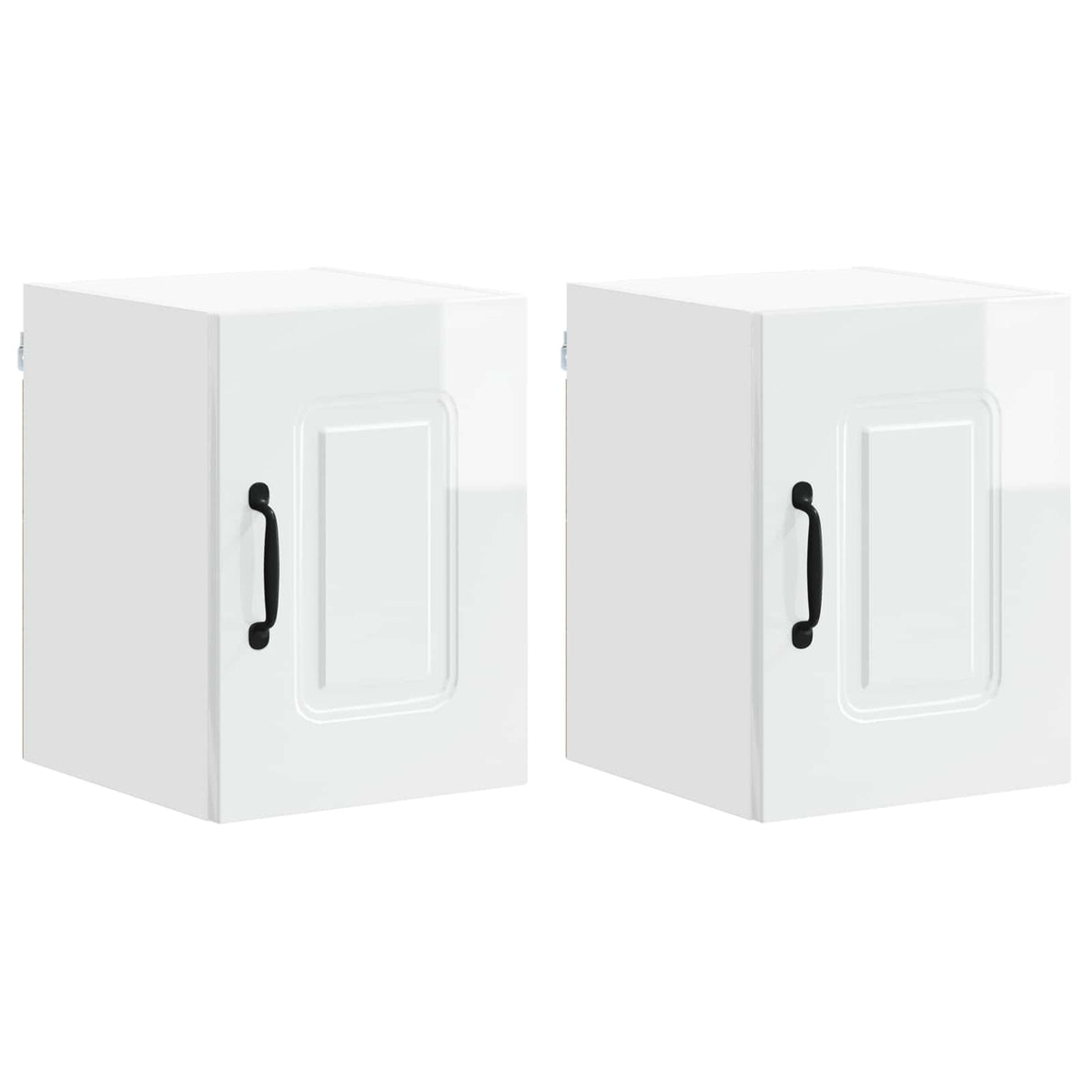 Dishwasher Panel Kalmar 2 pcs High Gloss White 30 x 31 x 40 cm