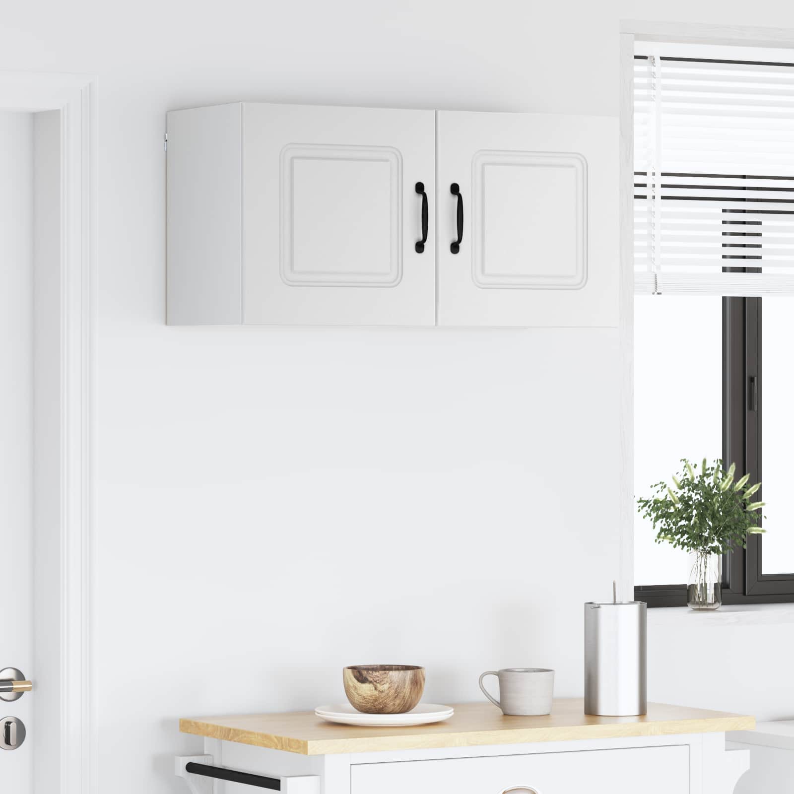 Kitchen Cabinet with Storage Kalmar 2 pcs White 40 x 31 x 40 cm