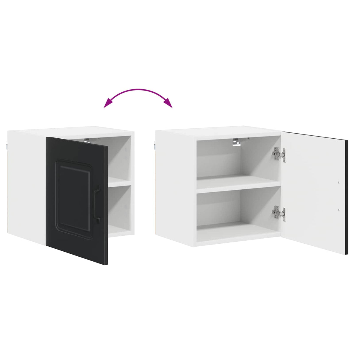 Kitchen Cabinet Kalmar Black 40 x 31 x 40 cm Engineered Wood