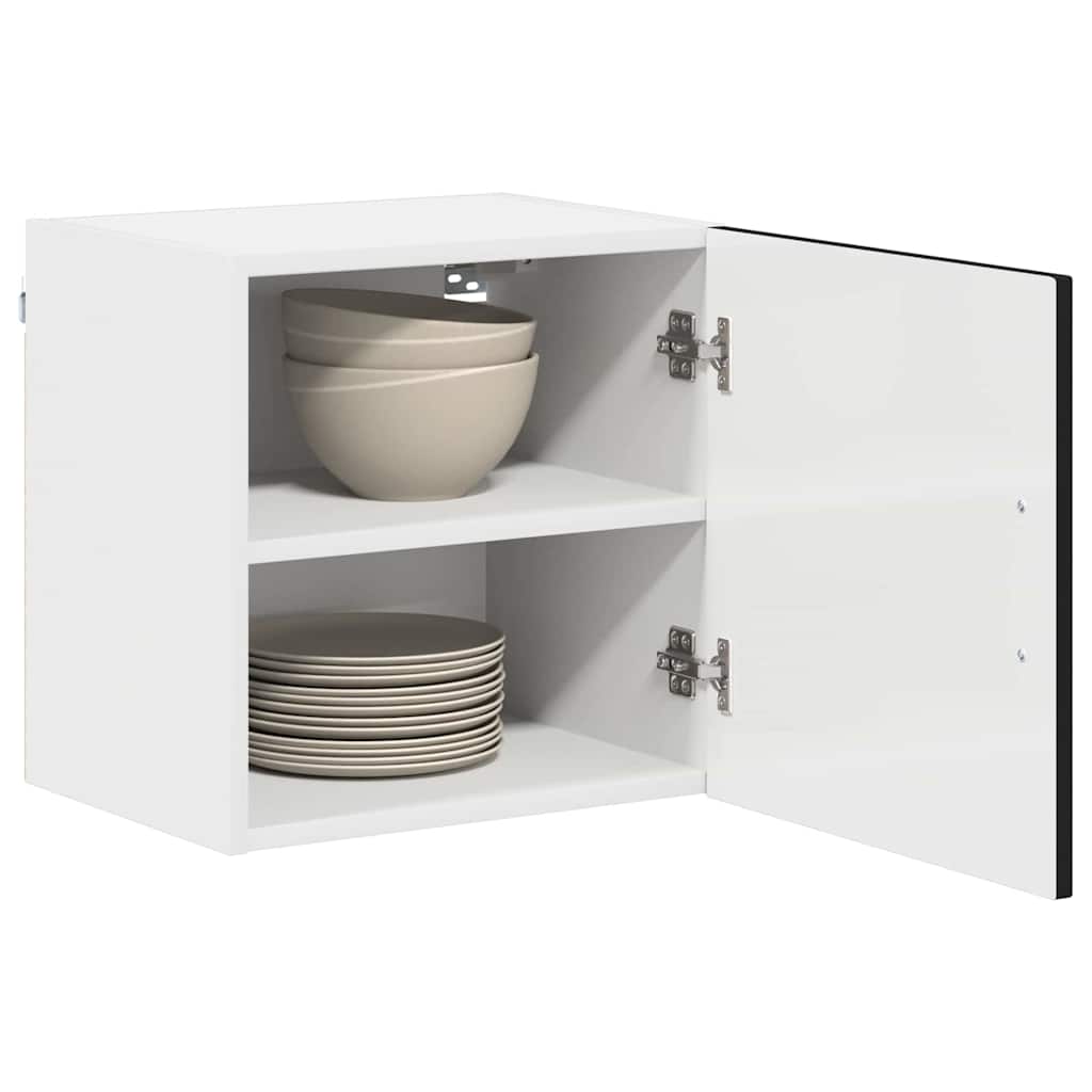 Kitchen Cabinet with Storage Kalmar 2 pcs Black 40 x 31 x 40 cm