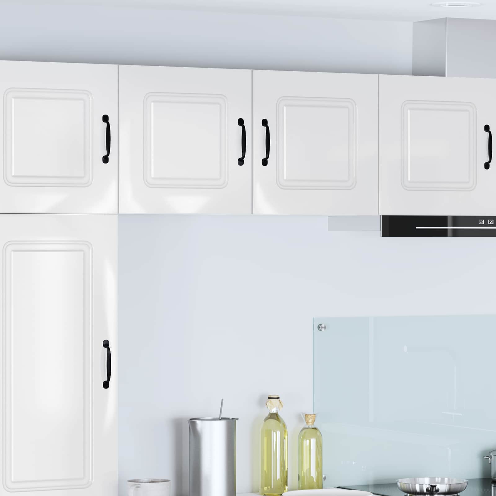 Kitchen Cabinet Kalmar High Gloss White 40 x 31 x 40 cm