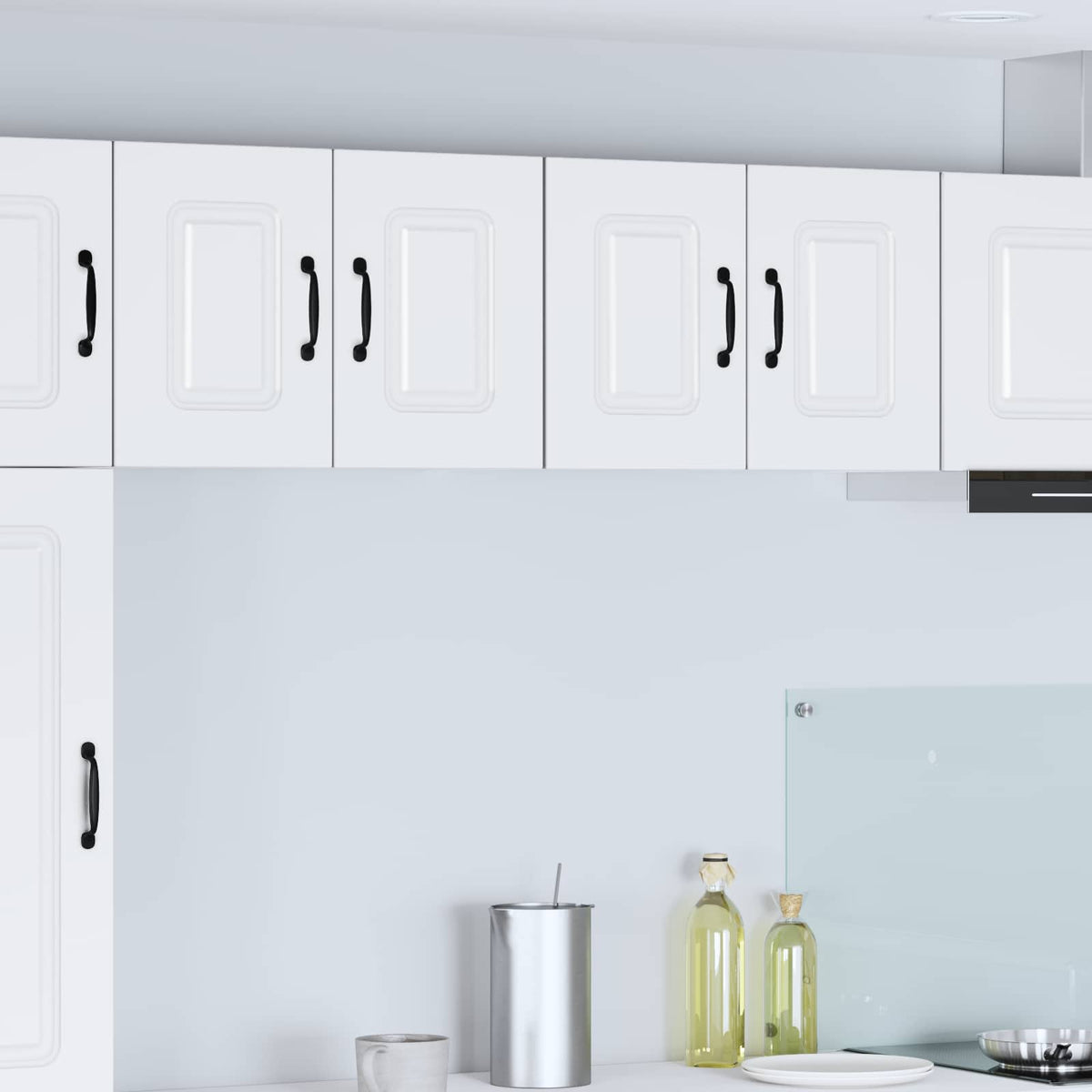 Kitchen Cabinet with Storage Kalmar 2 pcs White 60 x 31 x 40 cm