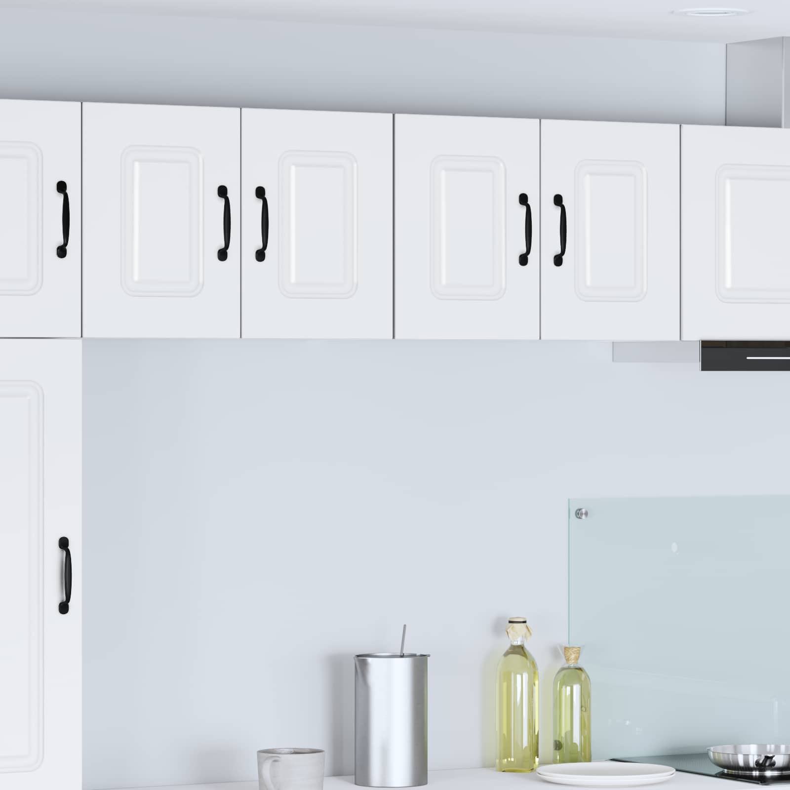 Kitchen Cabinet with Storage Kalmar 2 pcs White 60 x 31 x 40 cm